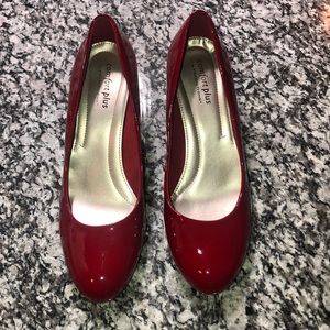 Comfort Plus Red Heels